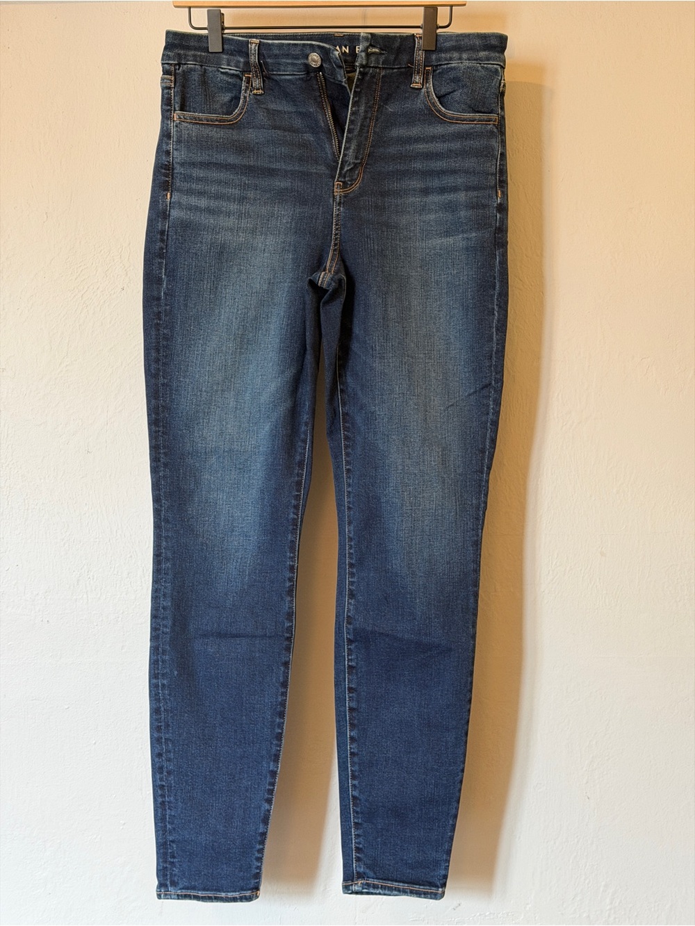 American Eagle Outfitters Dark Blue Stretch Jeggings